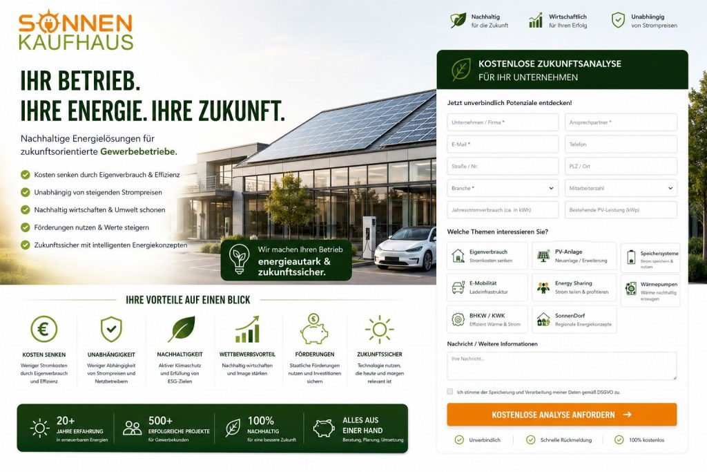wir erstellen Ihnen kostenfrei eine Erstanalyse für Ihre Immobilie um diese für die Zukunft auszurichten