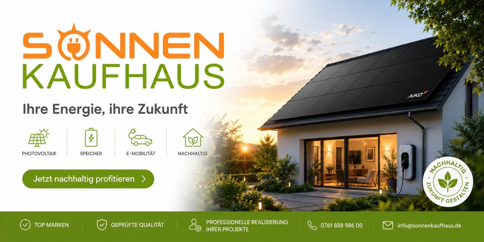 Sonnenkaufhaus Photovoltaik Fachzentrum für den Landkreis Freiburg und Lörrach